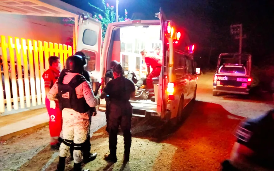 Motociclista baleado