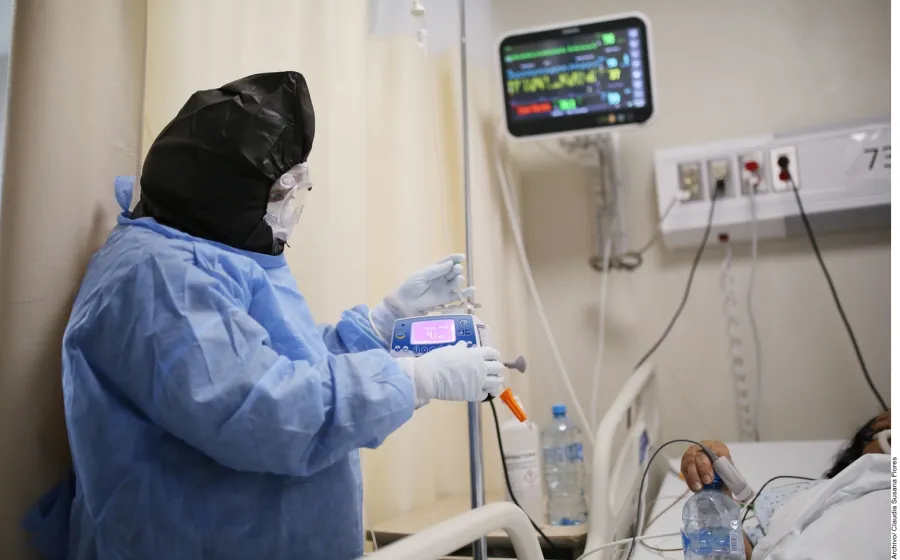 Enfermero en hospital