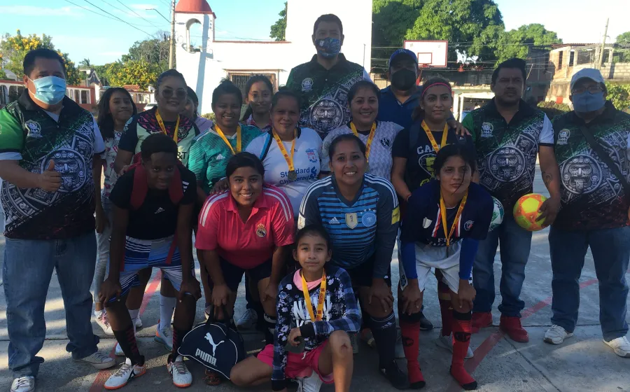 Futbolistas de Juchitán