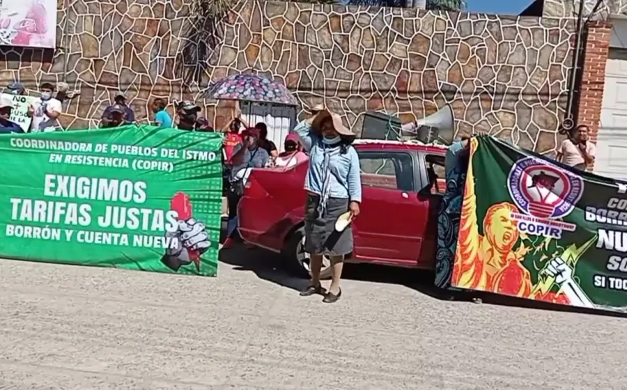 Protestantes en Istmo
