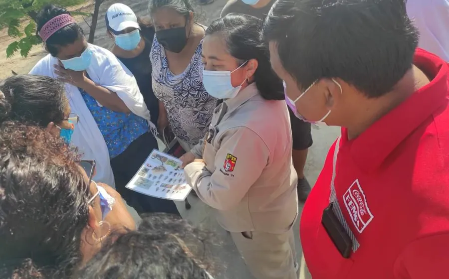 Los Servicios de Salud pusieron en marcha un operativo en 8 manzanas del municipio espinaleño.