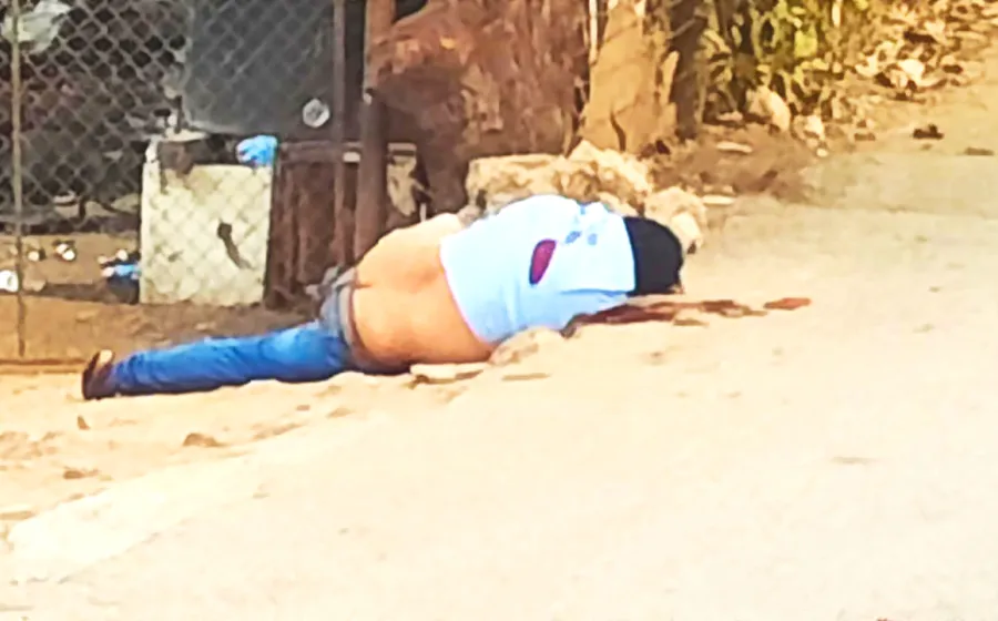 Hombre asesinado