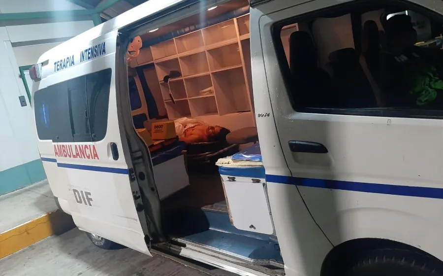 Policía herido