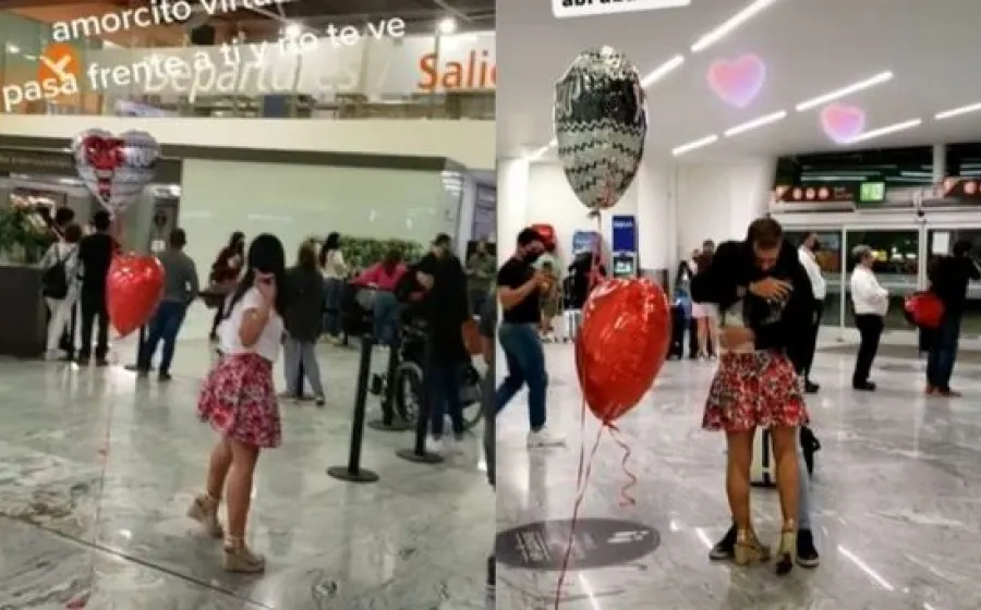 La joven conoció a su novio por Internet, pero él no la reconoció