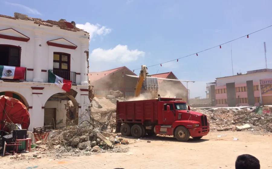 La noche del 7 de septiembre del 2017, el terremoto dejó alrededor de 100 víctimas mortales.