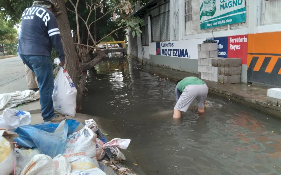 La tarde del jueves, la familias vivieron una situación de emergencia. FOTO: Cortesía.