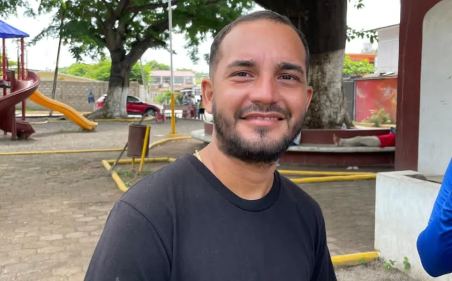William Miguel Álvarez salió hace más de un mes de Venezuela; allá no encontró futuro.