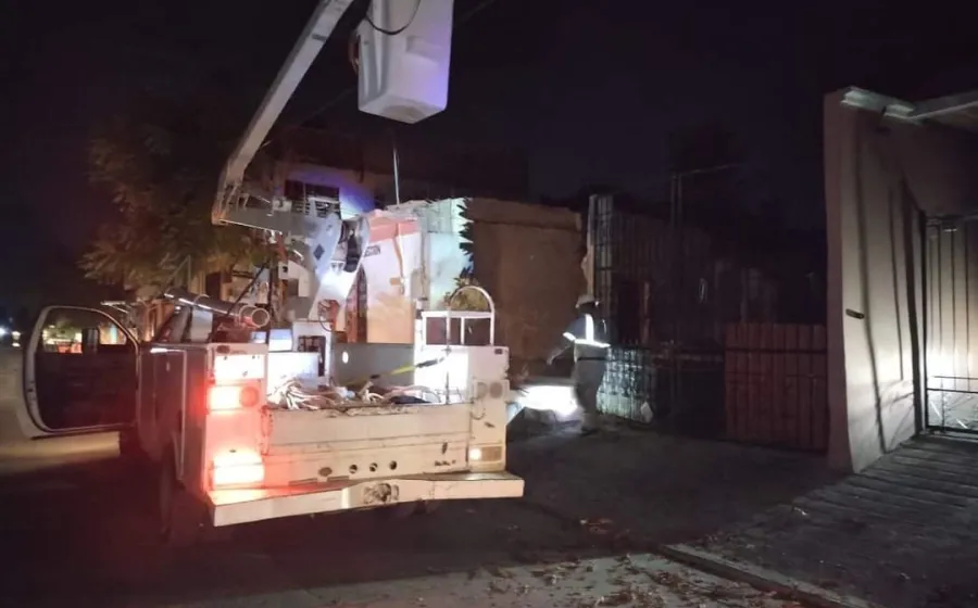 La falla originó intermitencia del servicio de telefonía celular e internet. 