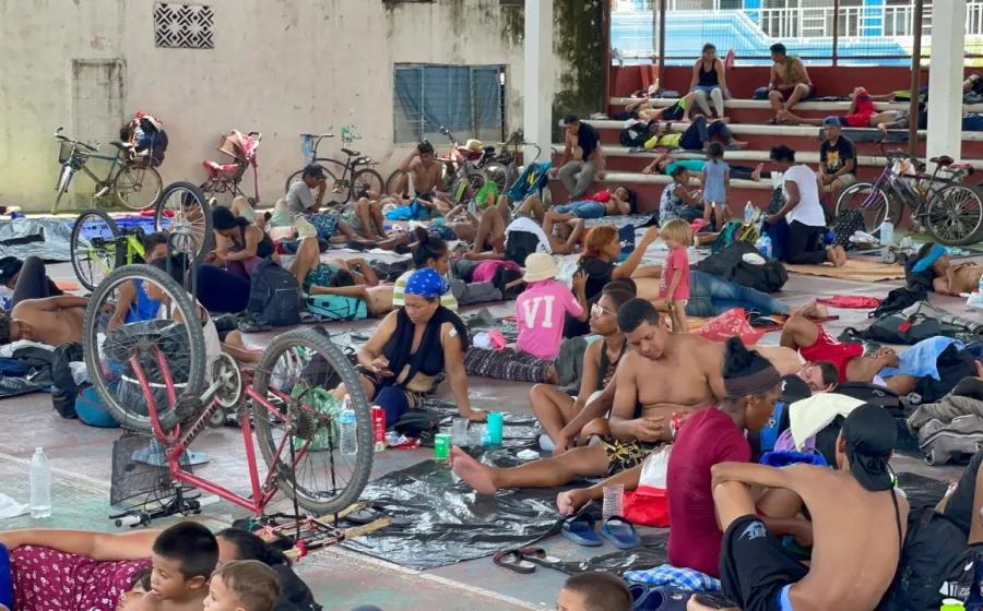 La "Caravana de Jesucristo" está integrada por un aproximado de 2 mil personas, de acuerdo con datos oficiales.