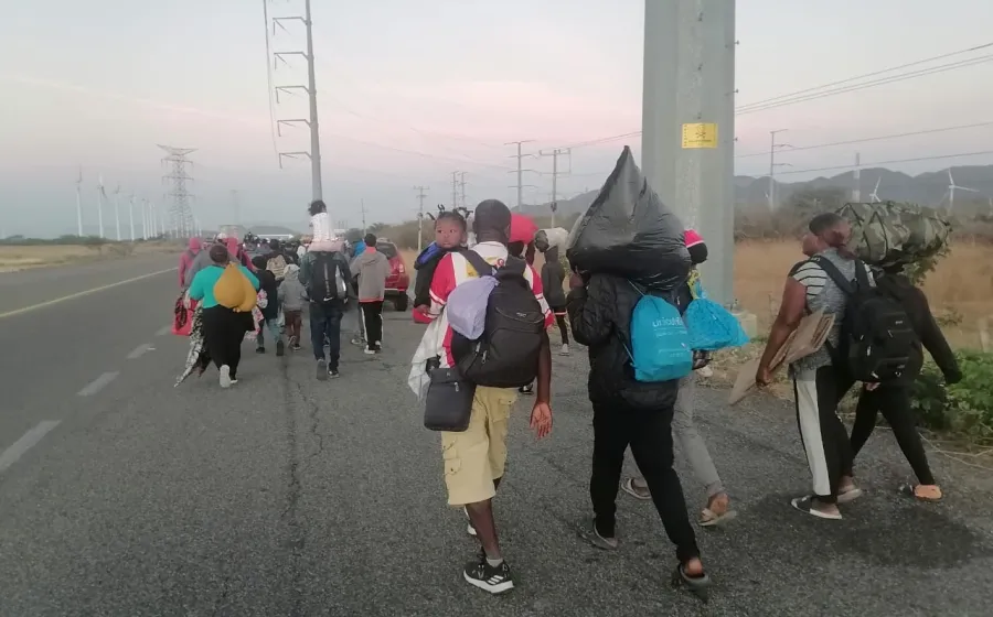 Desde hace por lo menos un año ha aumentado el flujo de migrantes venezolanos por el Istmo de Tehuantepec.