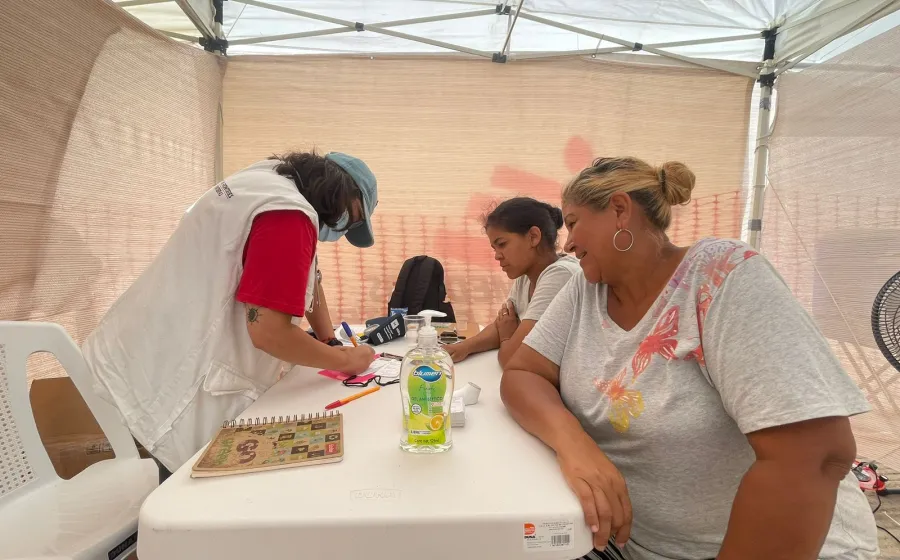 Atención médica y psicológica brindará Médicos sin Frontera. Atendrá a infancias y mujeres embarazadas, principalmente.