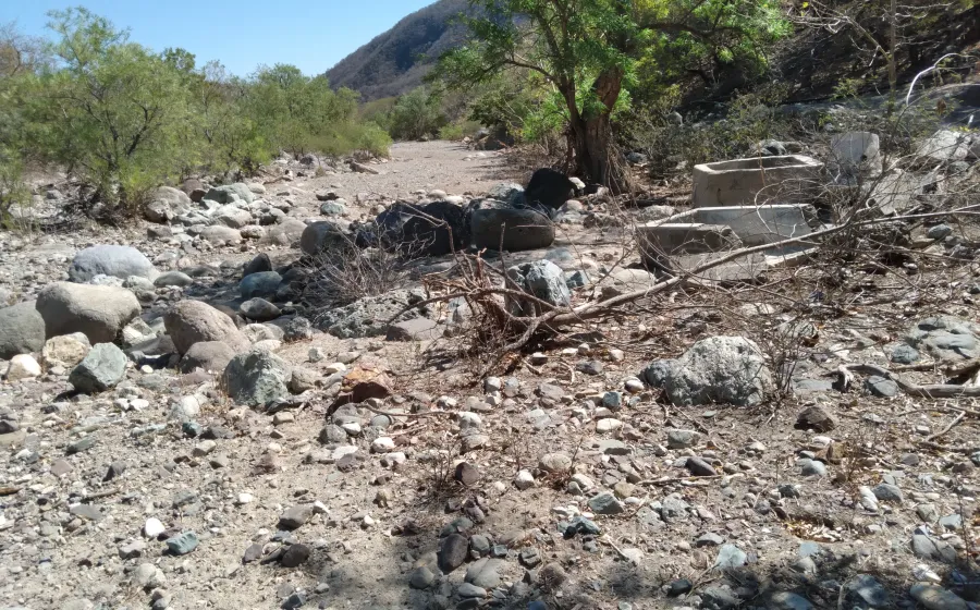 Ríos y arroyos agonizan en poblaciones de Tehuantepec.