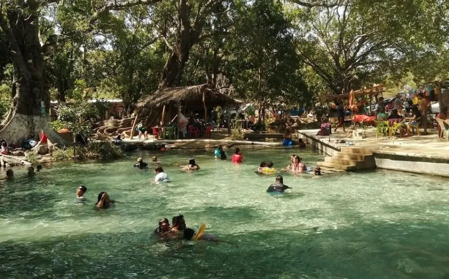 El Ojo de Agua estuvo lleno durante el último fin de semana de las vacaciones veraniegas.