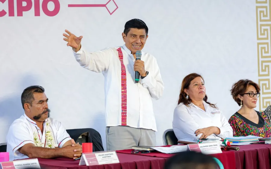 El Mandatario estatal anunció diversos apoyos como parte de la estrategia Trabajo que Transforma tu Municipio. Foto: Cortesía