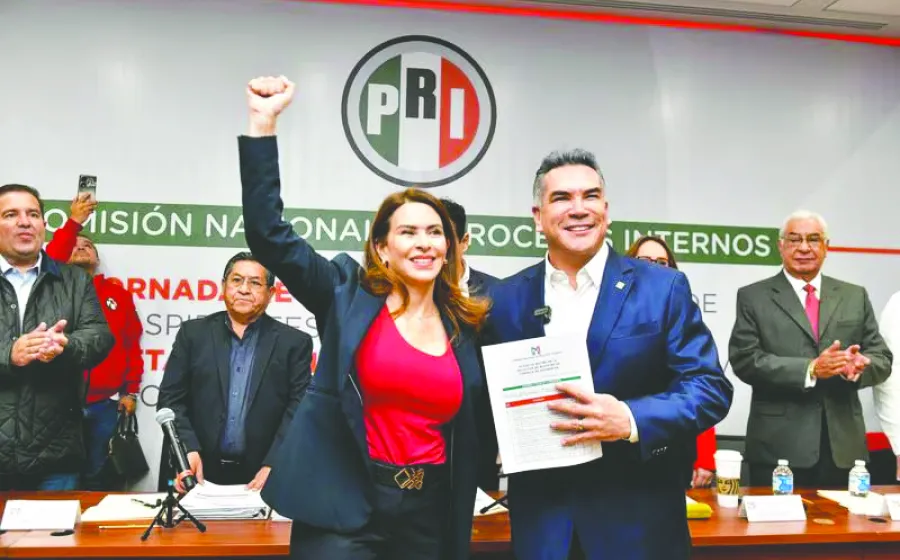 'Alito' Moreno será líder nacional del PRI en fórmula con Carolina Viggiano. Foto: Agencias
