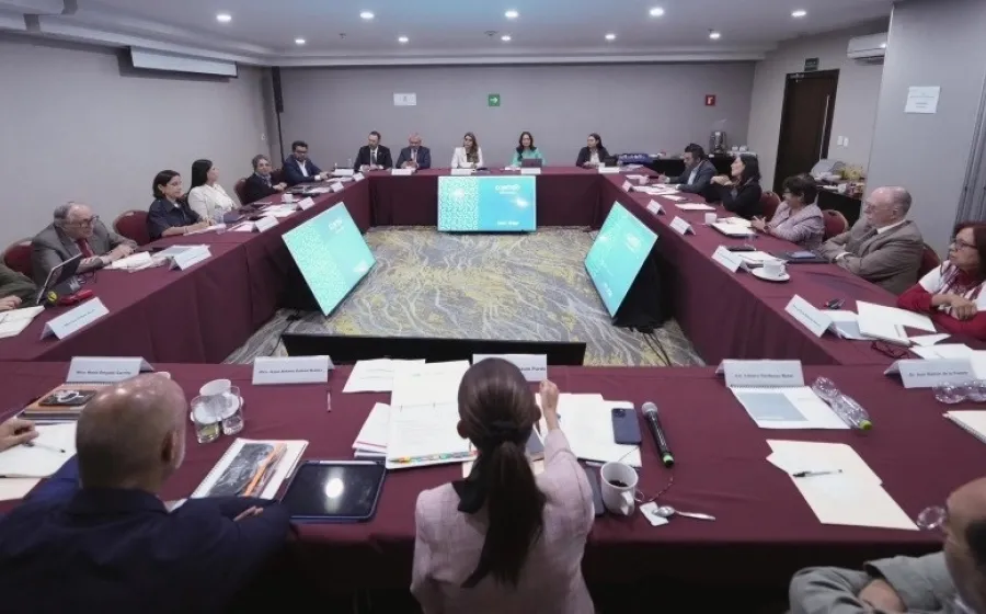 Claudia Sheinbaum, virtual presidenta electa de México, se reunión con gobernadores de la zona centro occidente del país. Foto @Claudiashein