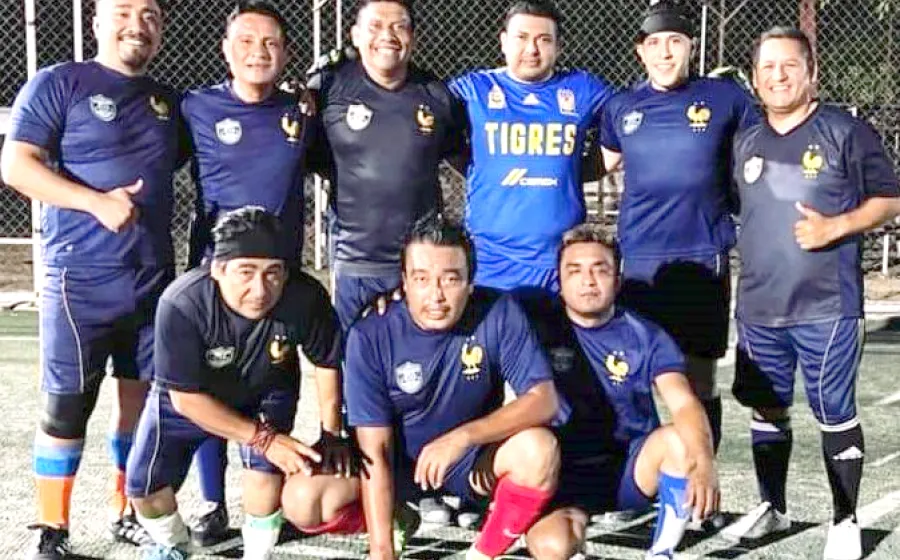 Veteranos agarran ritmo en la Liga de Futbol 7.
