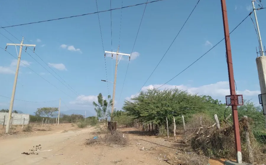 Un terreno de 800 metros cuadrados está en disputa. 