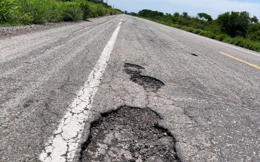 Este es el estado de la vía en la zona oriente del Istmo. 
