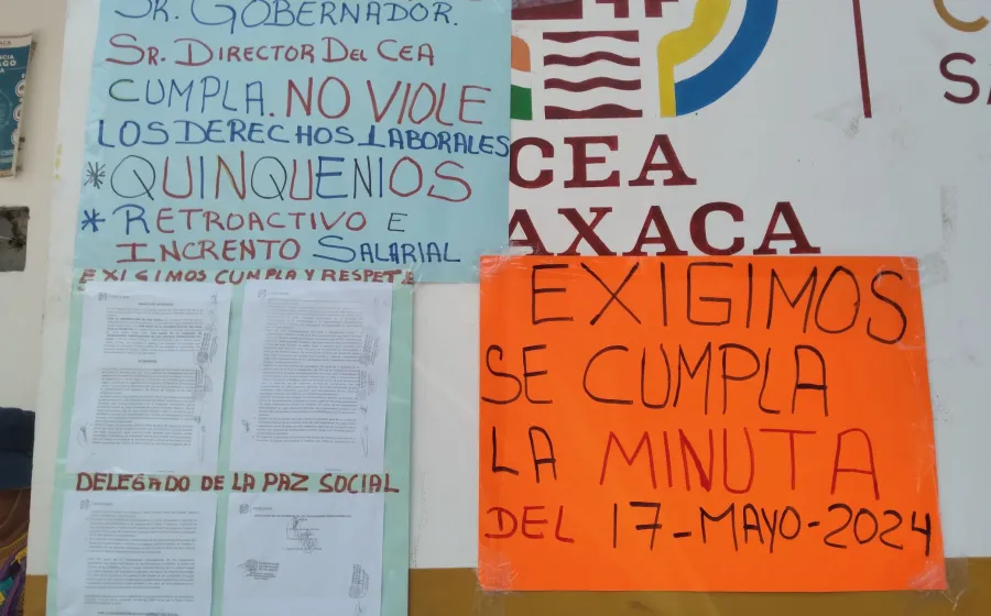 El paro de labores cumplió una semana y contando.