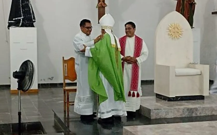 El Obispo fue quien encabezó las ceremonias. 