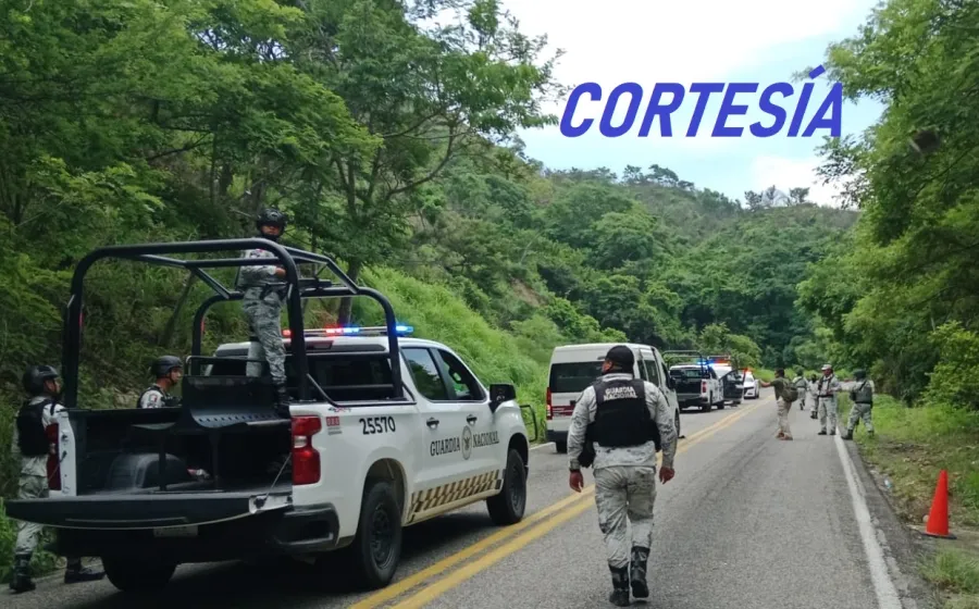 Un joven venezolano resultó lesionado en el enfrentamiento entre civiles armados, elementos de la GN y de Migración en el tramo carretero Chiapas-Oaxaca.