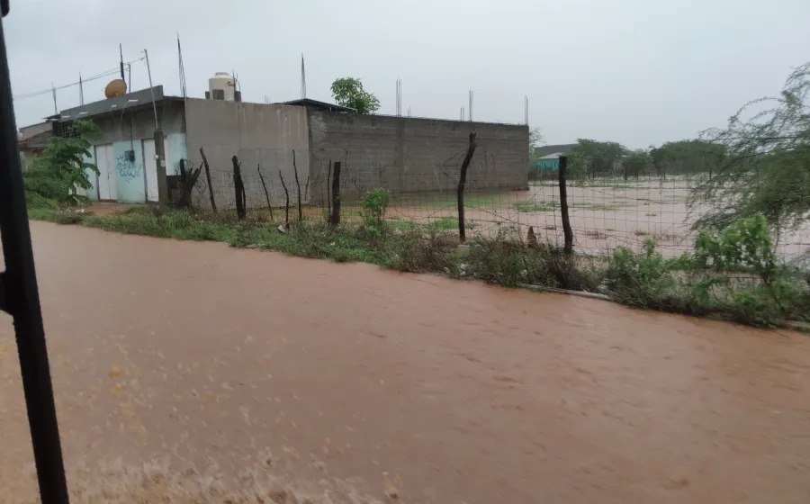 Media docena de colonias resultaron severamente afectadas por las inundaciones. 
