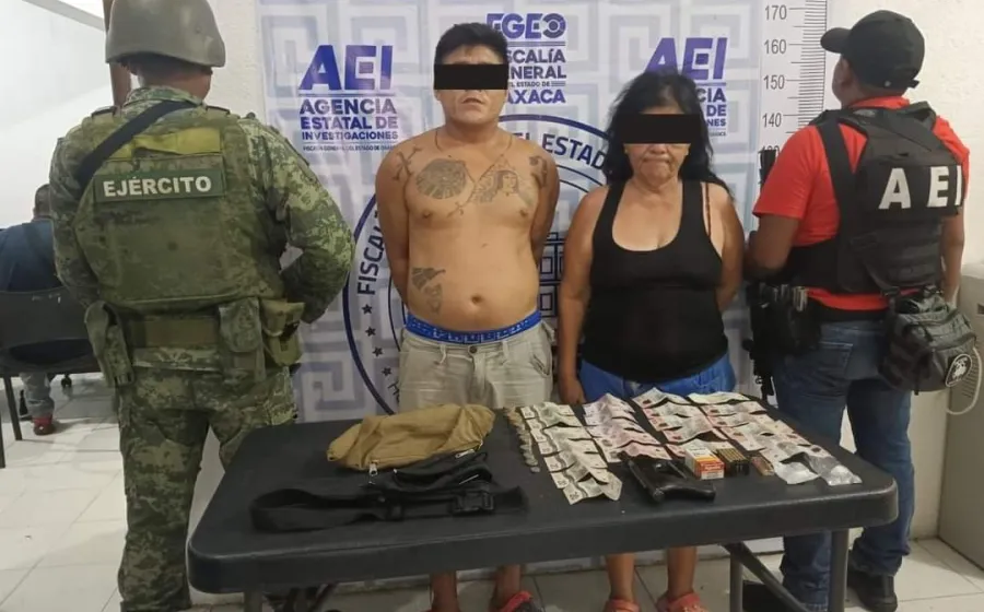En Tehuantepec se realizaron dos detenciones. 