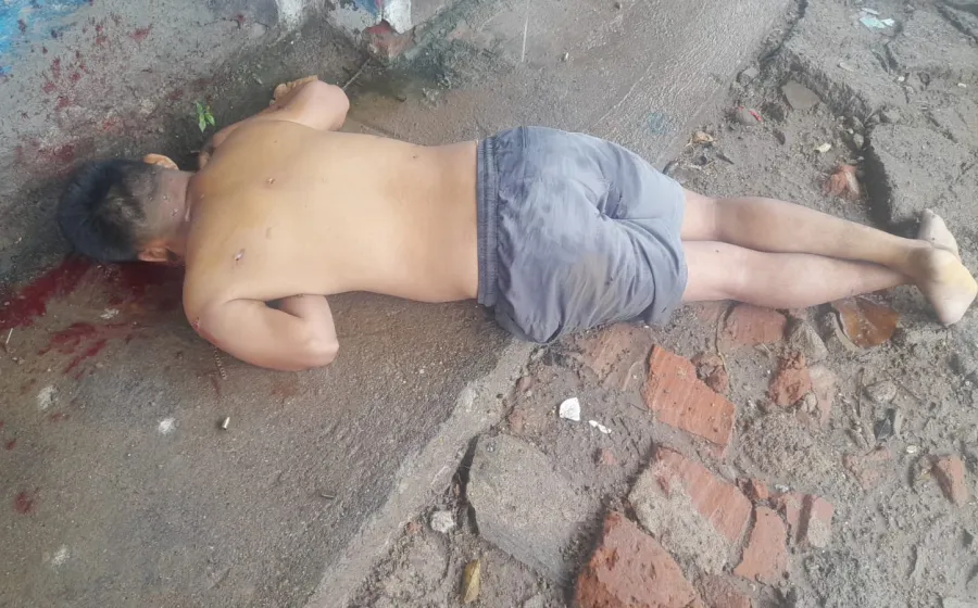 De 27 años, Hermenegildo fue atacado en su domicilio. 