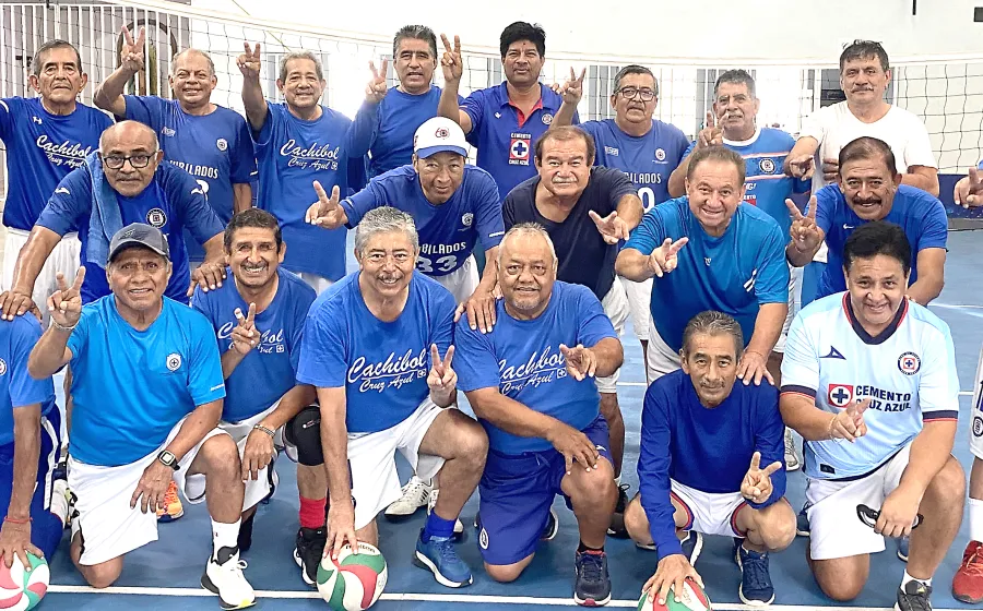 Los jubilados se mantienen activos en la práctica deportiva. 