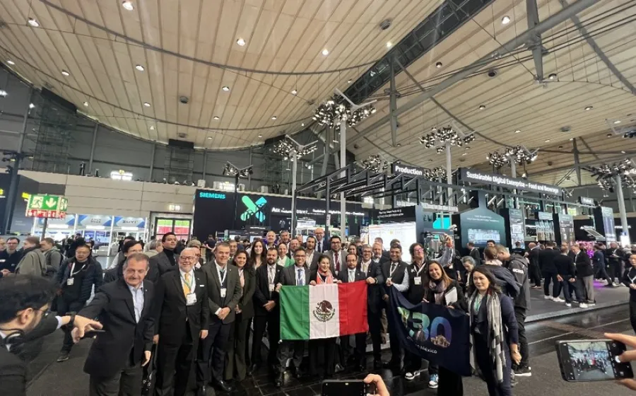 Se expusieron las ventajas del Corredor del Istmo en la Feria Industrial Hannover Messe 2024, en Alemania. Foto: Cortesía.