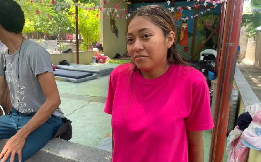 Lina Teresa Bravo Ortiz, esposa y madre de R.M.G.U., de 31 años de edad, y K.S.G.B., de 8 años, dos de las víctimas mortales del accidente del pasado jueves.