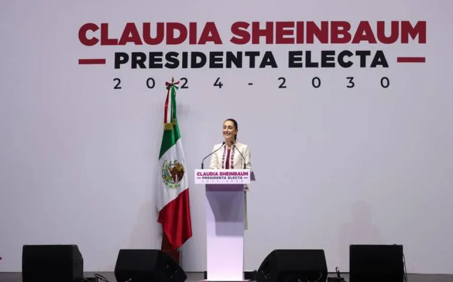 La presidenta electa, Claudia Sheinbaum, anunció una decena de nombramientos de su gabinete ampliado. Foto: Agencias