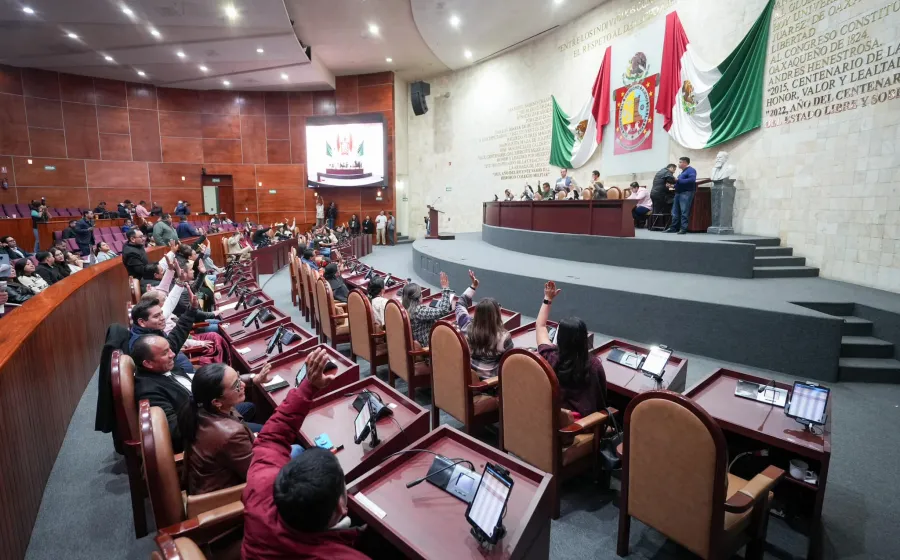 La Reforma Judicial en Oaxaca fue aprobada por unanimidad. 
