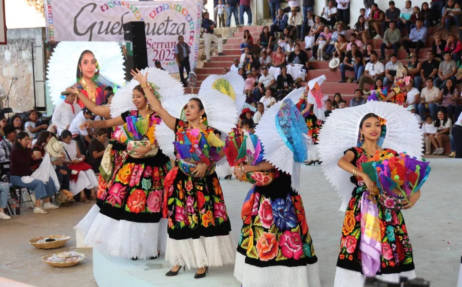 En esta tercera edición se contó con la participación de seis delegaciones, destacando la presencia de Juchitán de Zaragoza y Putla Villa de Guerrero. Foto: Cortesía.
