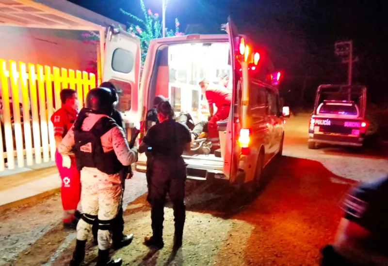 Motociclista baleado