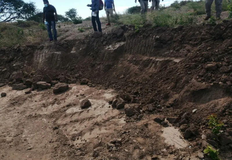 zona arqueológica de la Laguna Biahuidó'