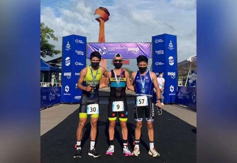 Campeones de duatlón