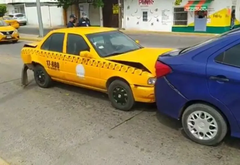 Vehículos chocados