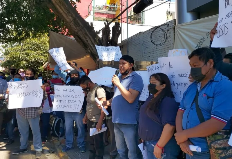 protesta elecciones ikoots 