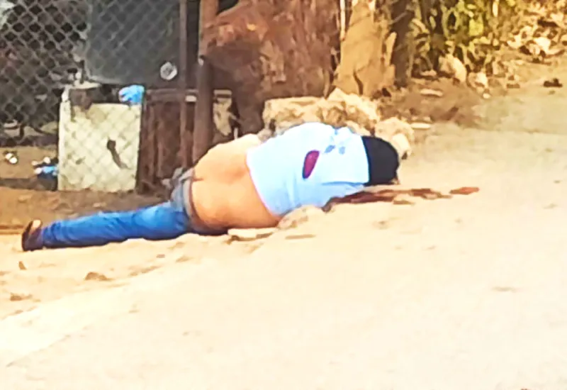 Hombre asesinado