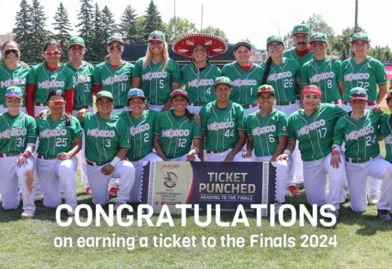 Por primera vez en su historia, México disputa la Copa del Mundo de Beisbol Femenil.