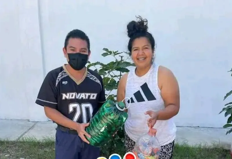 Las tapitas que recolectan son enviadas al grupo Operación Conejo, en la ciudad de Tuxtla Gutiérrez.
