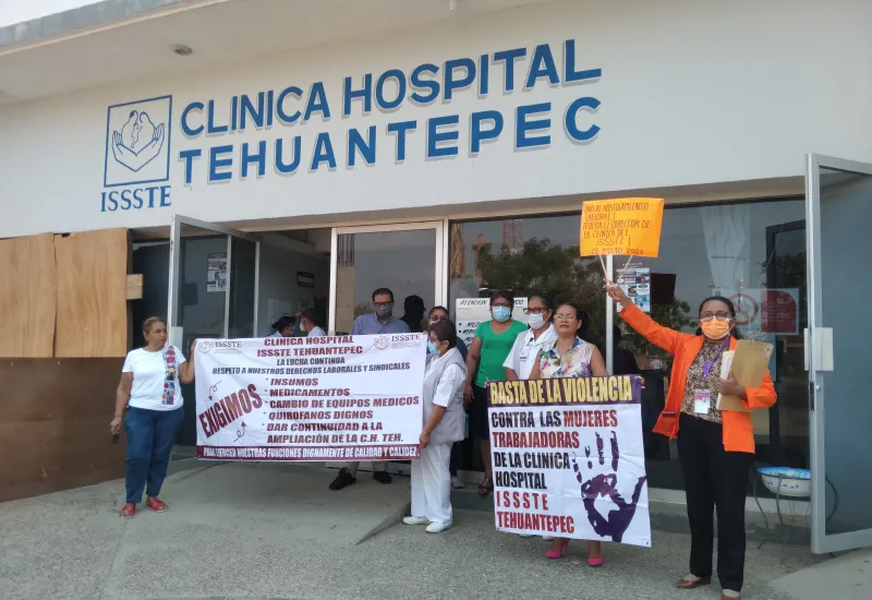 No es la primera vez que se manifiestan debido a la falta de insumos, equipos y médicos. FOTO: Cortesía.