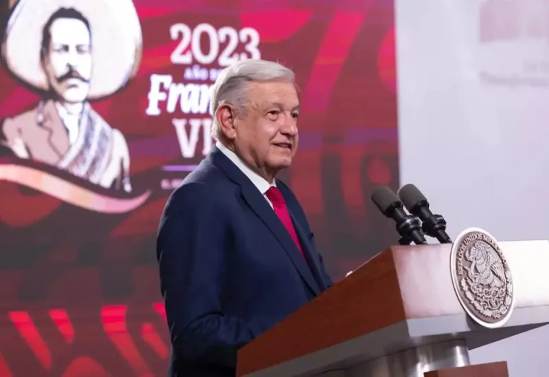 El presidente Andrés Manuel López Obrador destacó la detención de nueve personas por el incendio de una estación migratoria en Ciudad Juárez, donde 40 personas murieron.