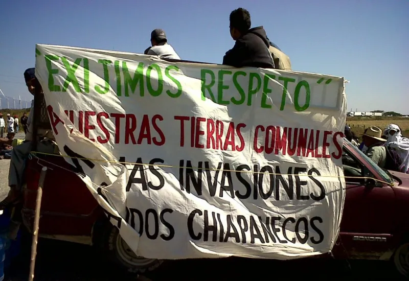 Unos 100 comuneros de San Miguel y Santa María Chimalapas realizarán la colocación de las mojoneras. FOTO: Cortesía.