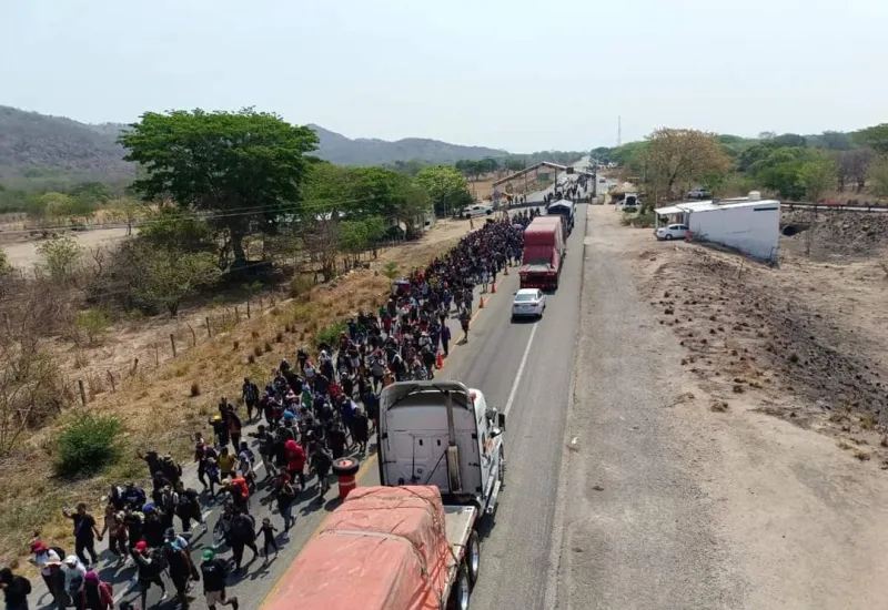 El flujo migratorio ha aumentado en los últimos años en el Istmo. 