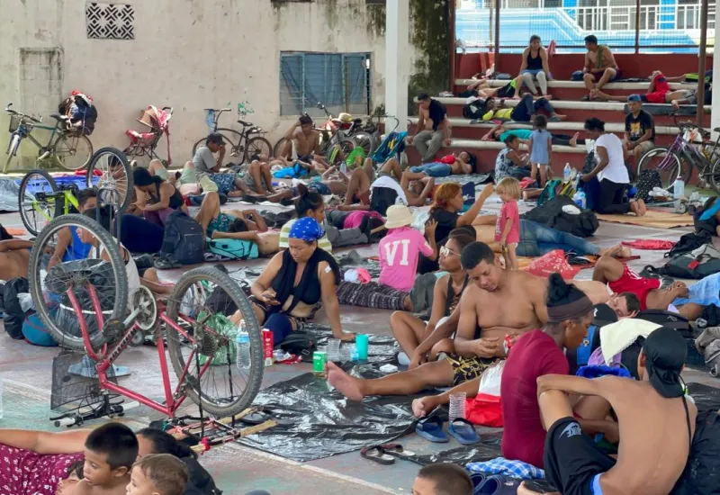 La "Caravana de Jesucristo" está integrada por un aproximado de 2 mil personas, de acuerdo con datos oficiales.