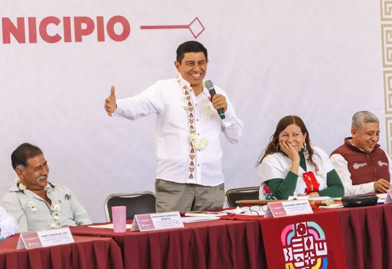 Salomón Jara Cruz, Gobernador de Oaxaca. 
