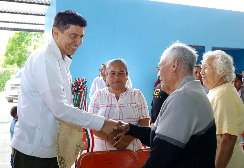 El Gobernador de Oaxaca anunció más de 2 millones de pesos para estas acciones. Foto: Cortesía.
